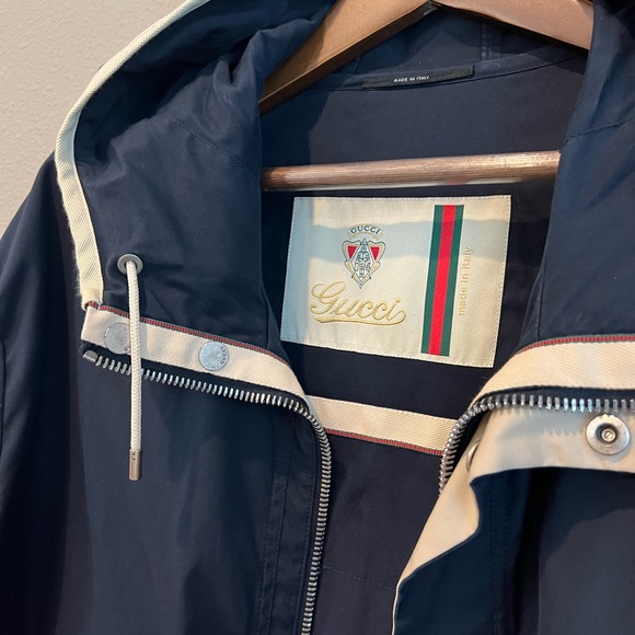 🚨🚨🚨Authentic Gucci windbreaker / rain Jacket size 56/XXL - Picture 11 of 16